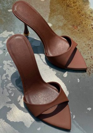 صندل زنانه پاشنه ۷ سانت طرح منگو ترک