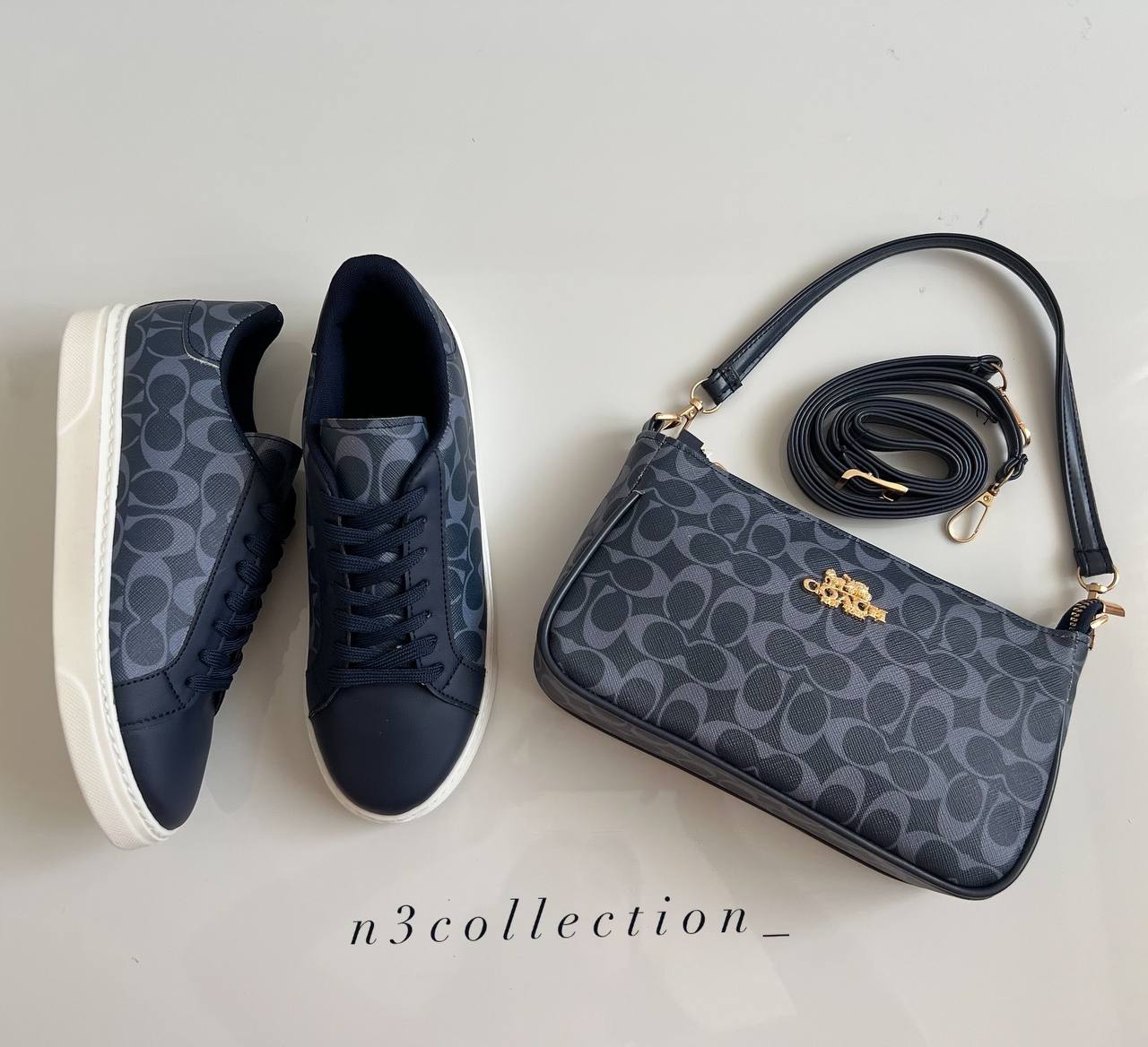 ست ونس و کیف کواچ رنگ سورمه ای مستر کوالیتی - تصویر 2