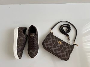 ست ونس و کیف کواچ رنگ قهوه ای مستر کوالیتی