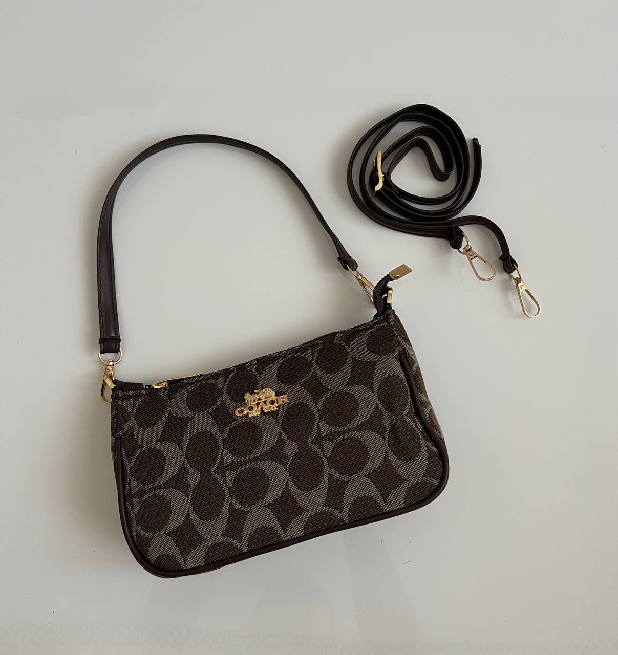 ست ونس و کیف کواچ رنگ قهوه ای مستر کوالیتی - تصویر 3