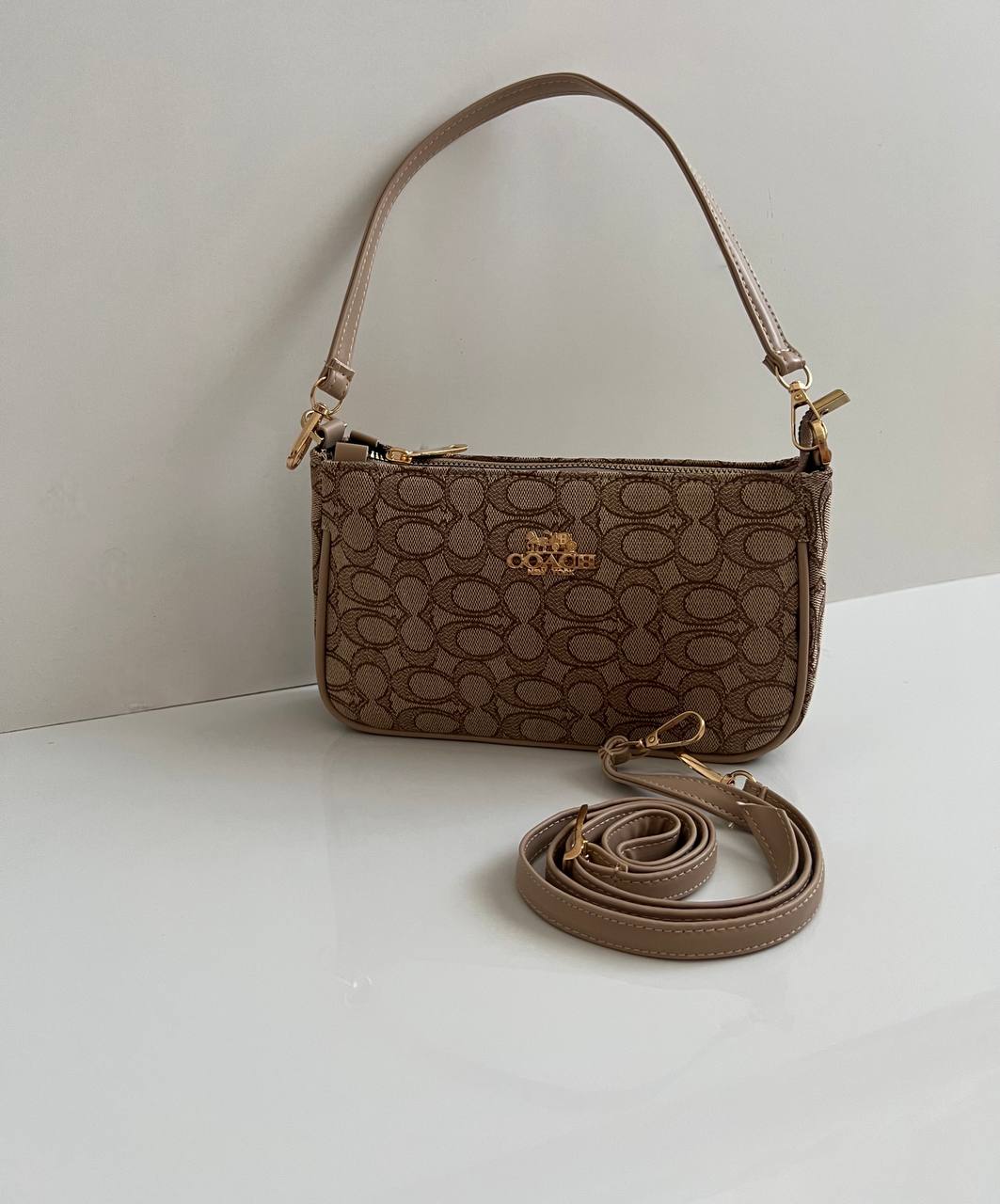 ست ونس و کیف کواچ رنگ کرم مستر کوالیتی - تصویر 7