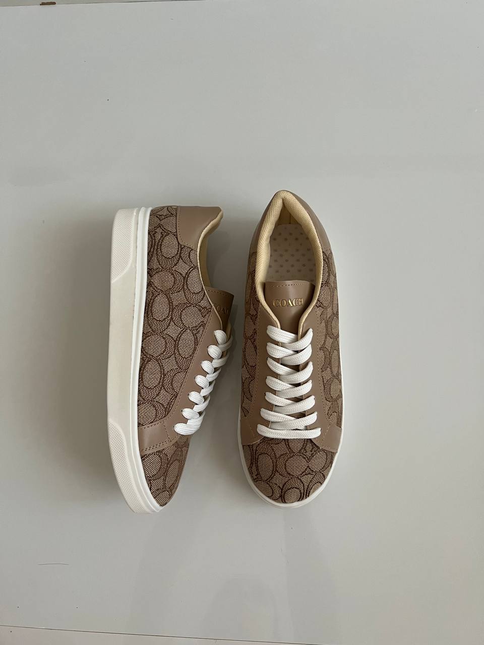 ست ونس و کیف کواچ رنگ کرم مستر کوالیتی - تصویر 8