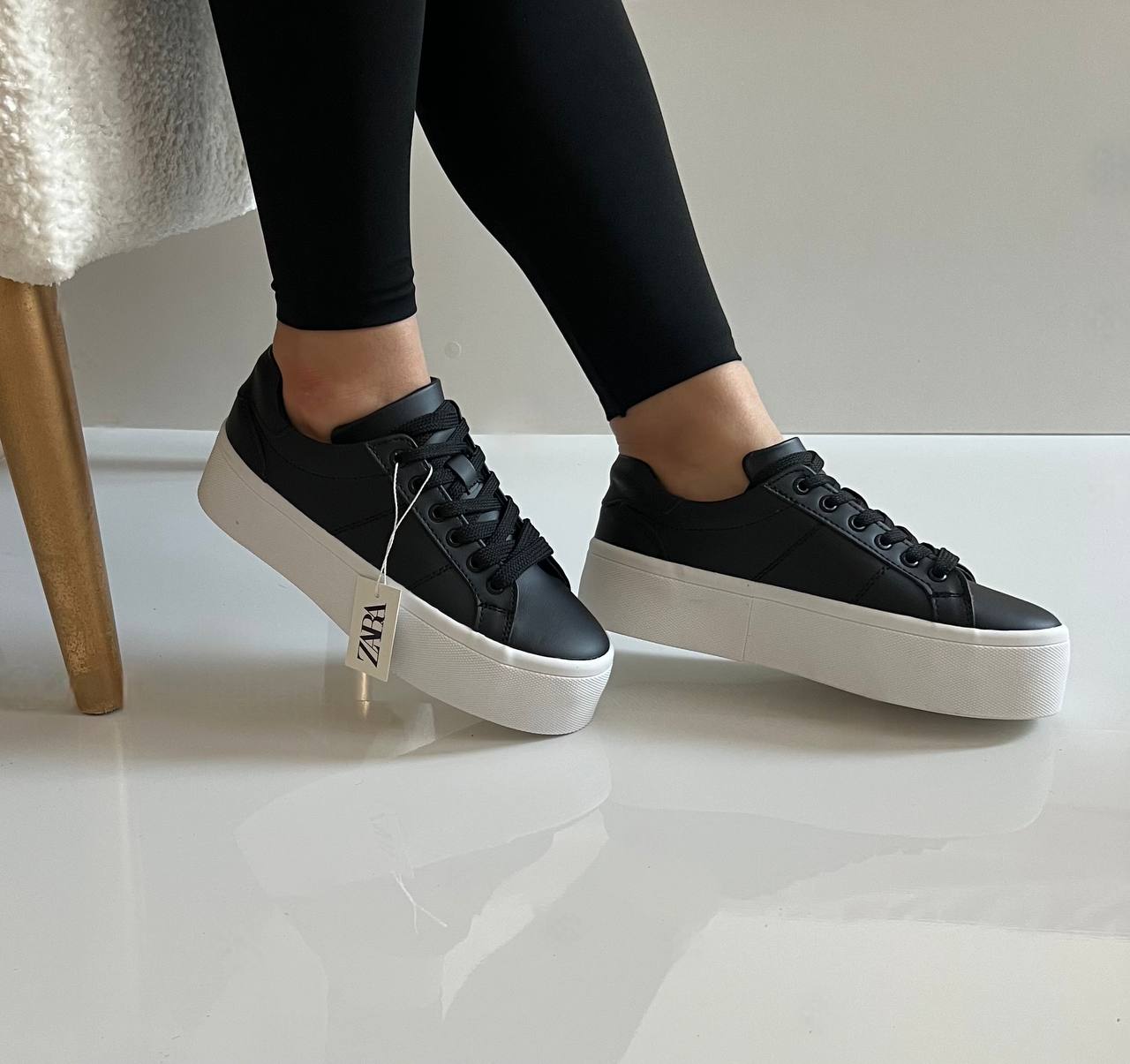 کفش زنانه چرمی بیاله قابل شستشو - تصویر 3