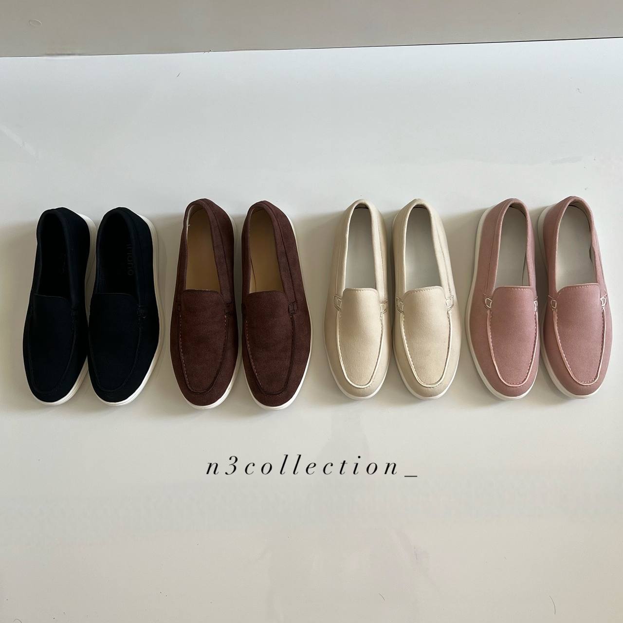 کفش لوفر جیر زنانه – ترند ۲۰۲۵، شیک و راحت با رنگبندی متنوع - تصویر 3