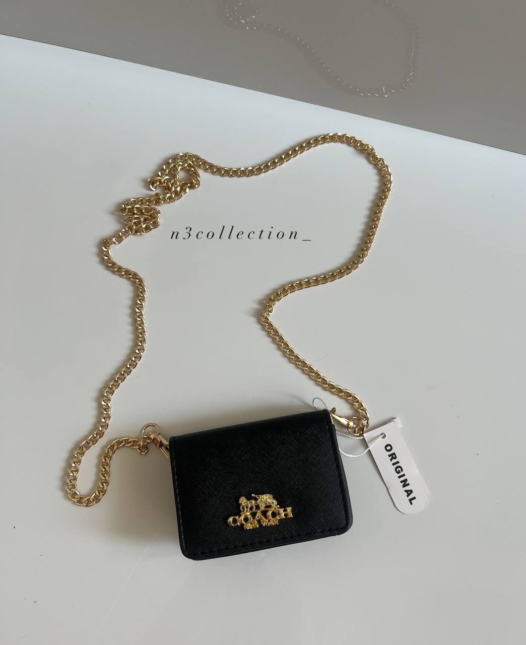 کیف کارتی کوچ زنانه با بند بلند – مشابه اورجینال و شیک - تصویر 2