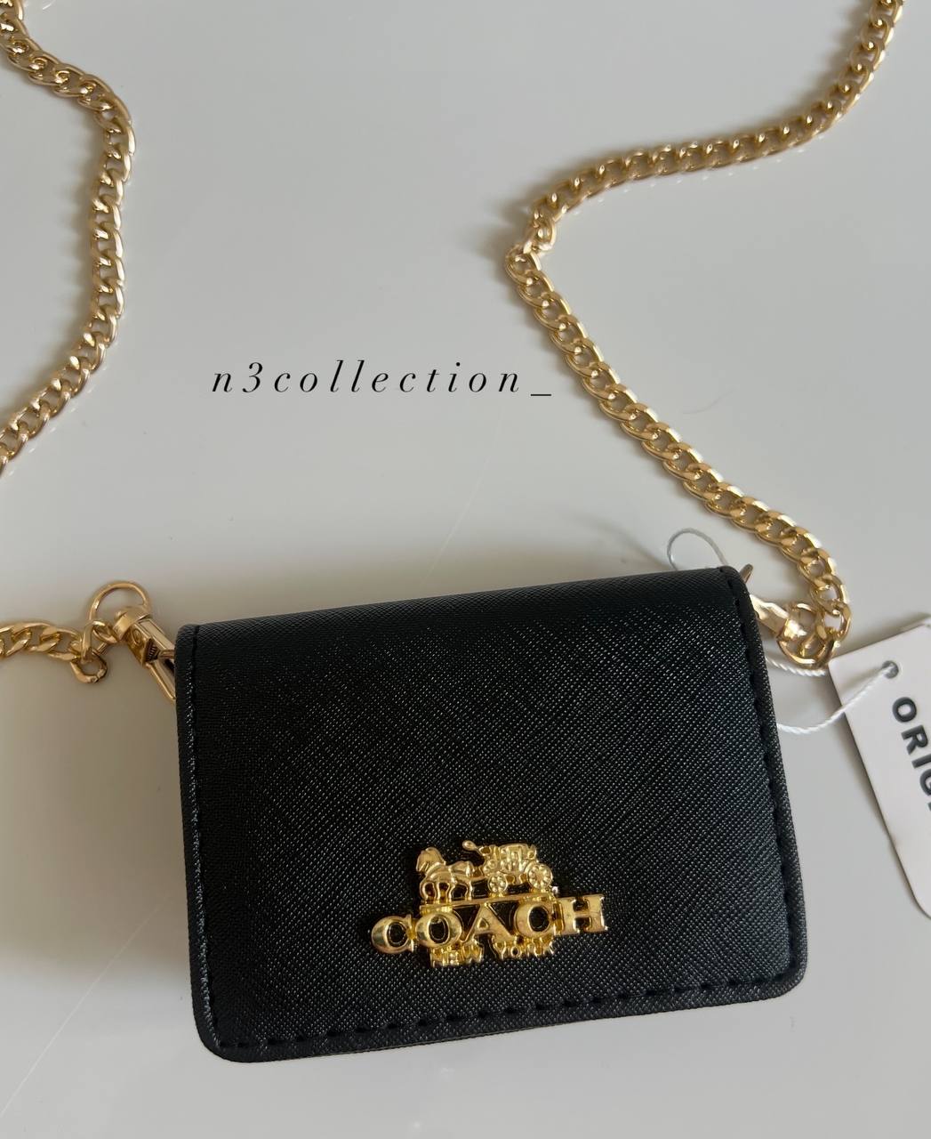 کیف کارتی کوچ زنانه با بند بلند – مشابه اورجینال و شیک - تصویر 4