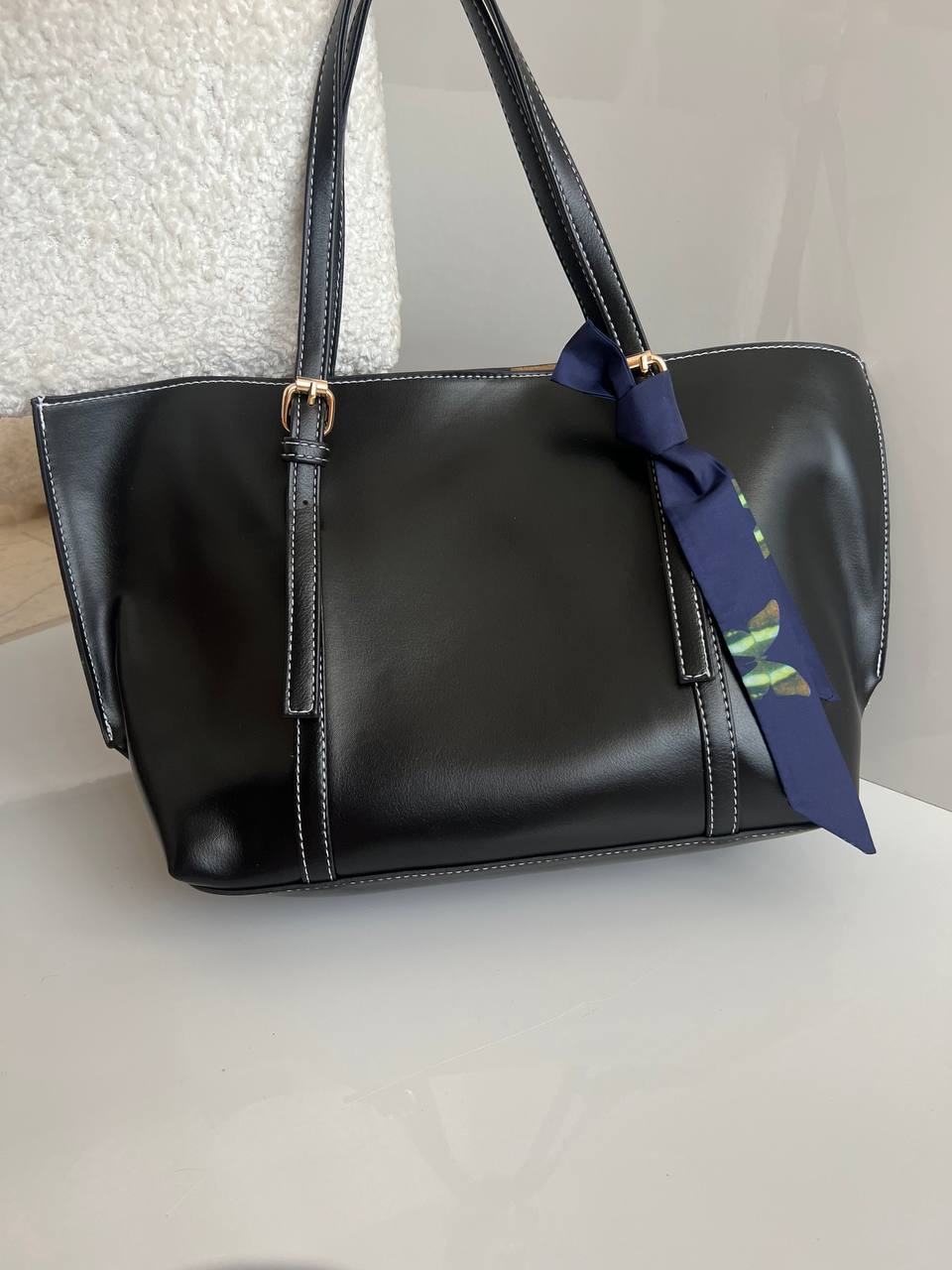 کیف بزرگ زنانه چرم بیاله جادار و باکیفیت